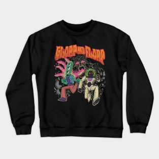 Glorp and Florp-Run Like Hell Crewneck Sweatshirt